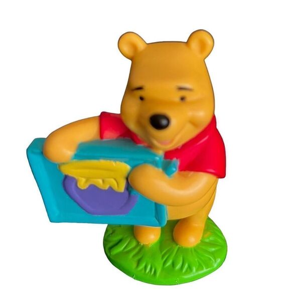 Vintage 90s Disney Winnie The Pooh Mini Figure 3” - Picture 5 of 8